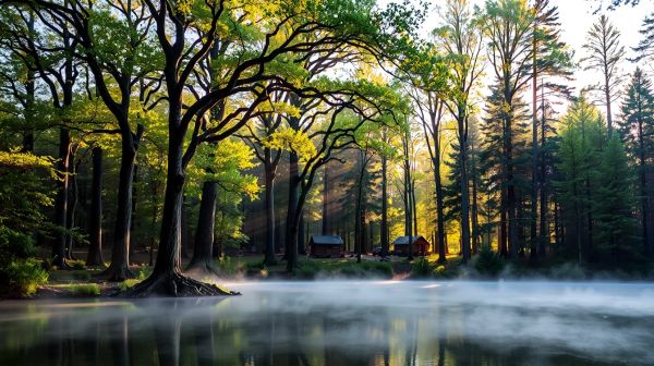 Les trésors naturels du camping à Saint-Julien-des-Landes