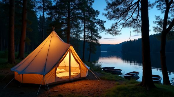 Top 5 campings de luxe pour une aventure inoubliable